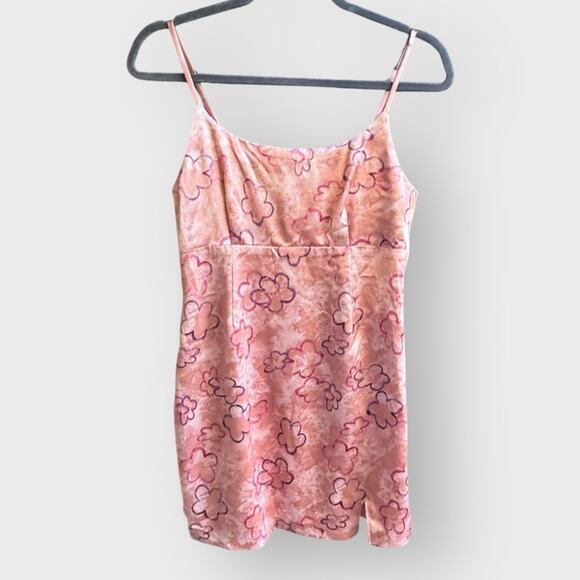 NEW Wild Fable Womens Top Notch Pink Floral Slip Dress - Picture 2 of 9